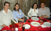 Dr. Jean e Lidiane, Vanessa e Diego - Lairton Barbo/OAB Itaqui
