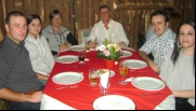 Leonardo, Nicolle, Cleci, Jorge, Leonardo e Juliane - Lairton Barbo/OAB Itaqui