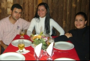 Cristian Michel, Paula e Anandria - Lairton Barbo/OAB Itaqui
