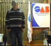 OAB recepciona promotores e familiares do homenageado em sua sede - Lairton Barbo/OAB Itaqui