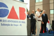Chefe de Gabinete Daltro Bernardes - Lairton Barbo/OAB Itaqui